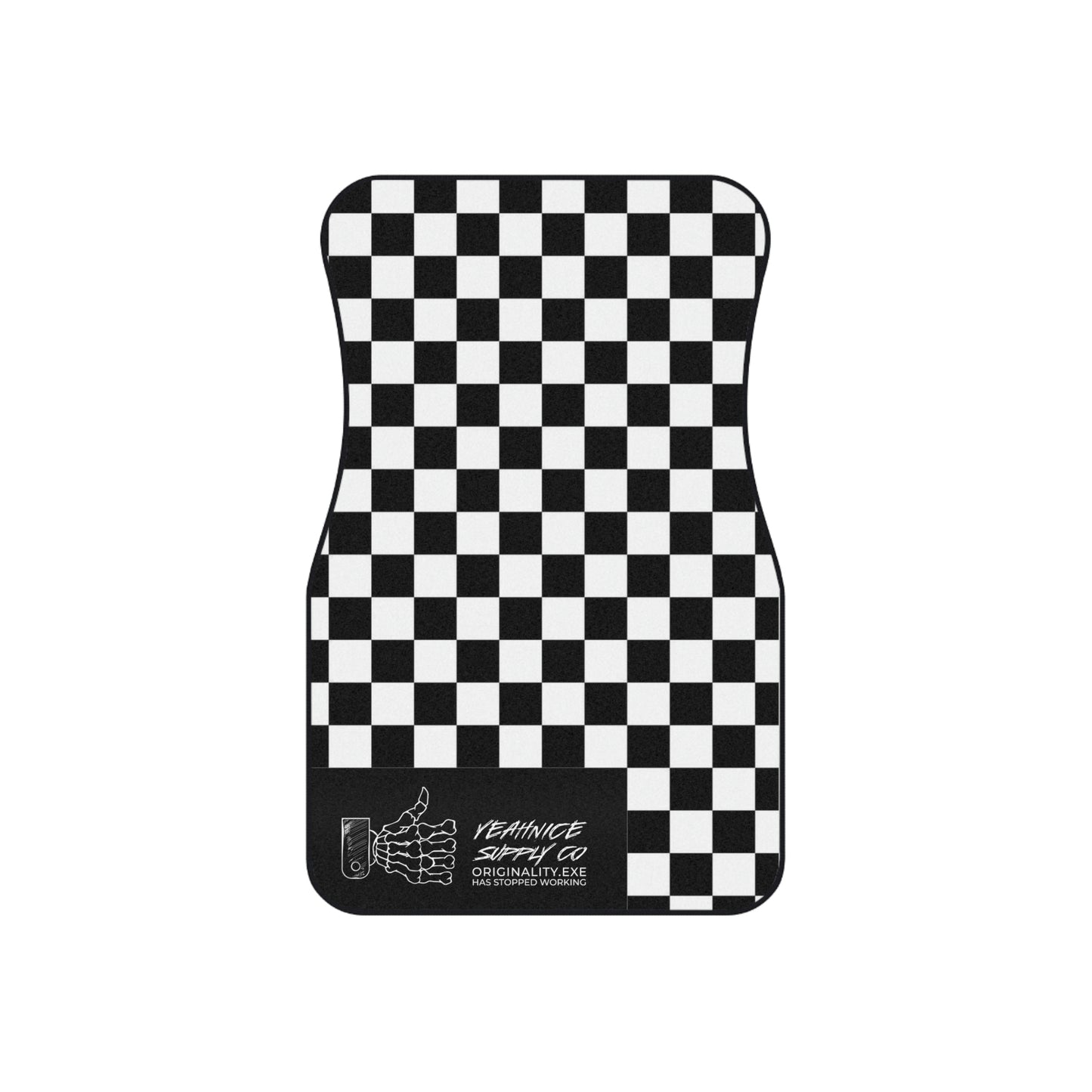 YN Checkered Floor Mats