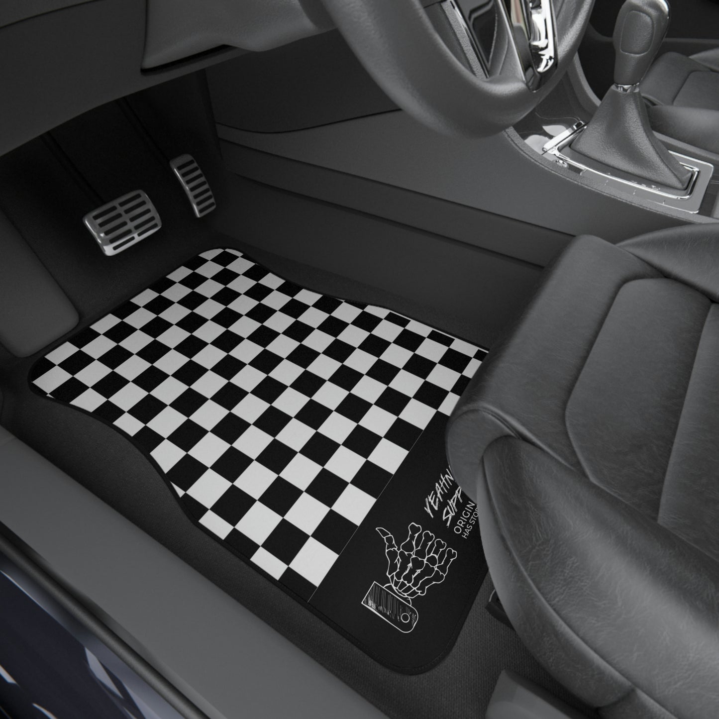YN Checkered Floor Mats