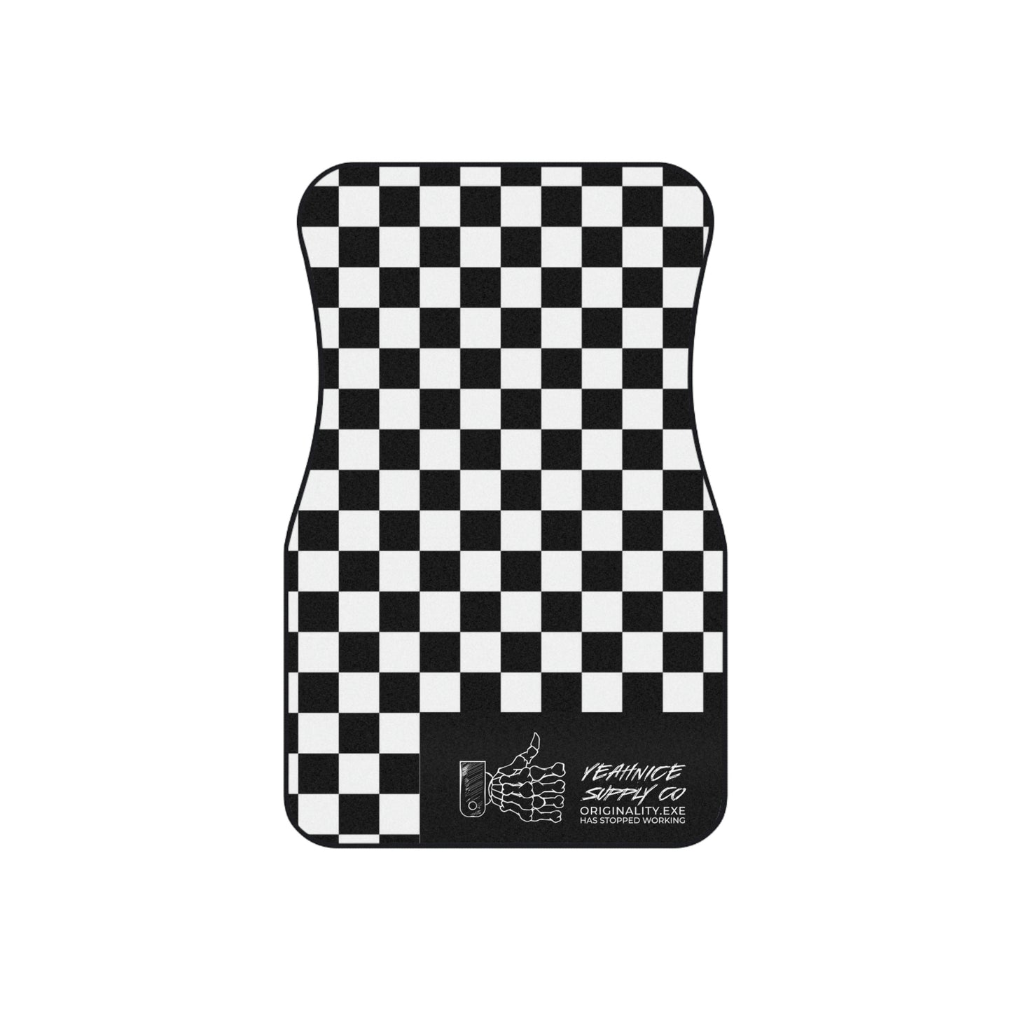 YN Checkered Floor Mats